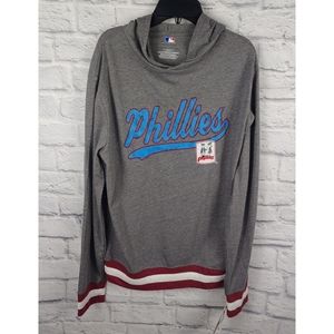 MLB Phillies Cooperstown Collection Hoodie, Medium